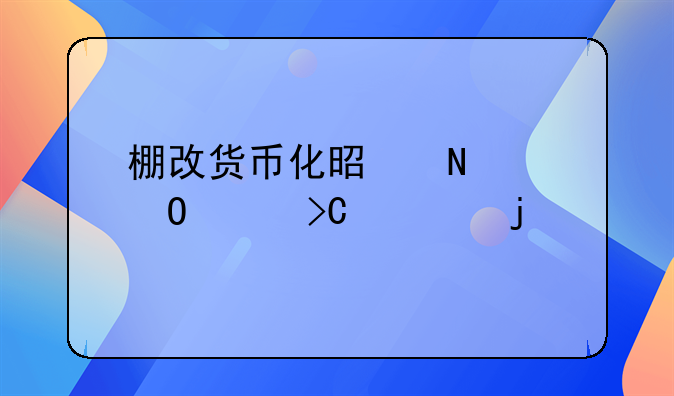棚改货币化是哪个专家提议的